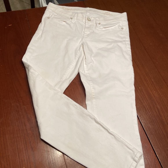 Lilly Pulitzer South Ocean Skinny white jeans - Picture 11 of 11